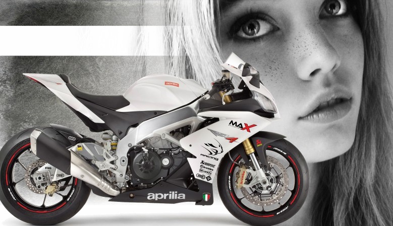 Collection de sticker et Tshirt pour APRILIA